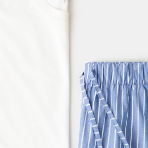 Striped long pyjamas