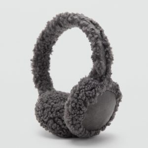 Shearling-effect earmuffs