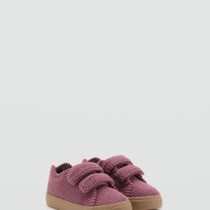 Velcro corduroy trainers