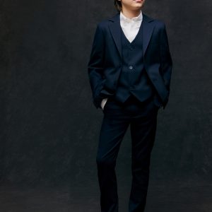 Straight suit trousers