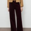 Wide-leg corduroy jeans