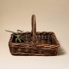 Rattan log basket