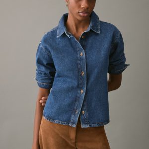 Denim cotton shirt