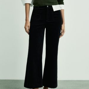 Catherin culotte corduroy pants