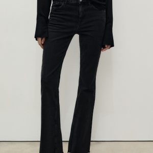 Fiona flared mid-rise jeans