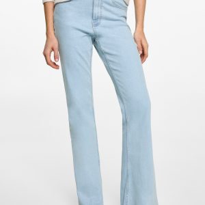 Frayed low-rise skinny jeans