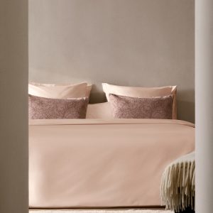 600-thread count satin cotton duvet cover, 150/160 cm