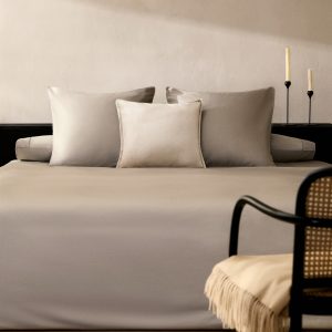 600-thread count satin cotton duvet cover for 180/200 cm bed