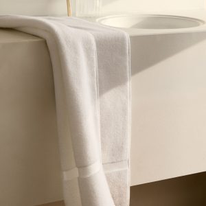 Extra-soft bathroom towel