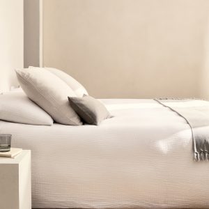 Cotton gauze duvet cover for 180/200 cm bed