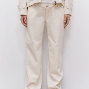 Maternity wide leg jeans