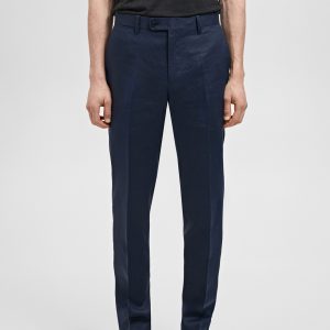 Amalfi 100% linen slim-fit suit pants