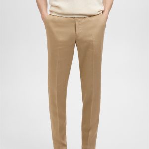 Amalfi 100% linen slim-fit suit pants