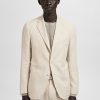 Salerno suit blazer 100% linen slim fit