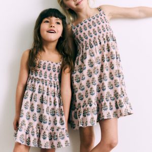 Flowers cotton dress