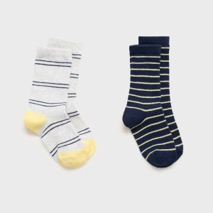 2 pack striped socks