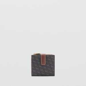 Wallet with printed logo