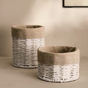 Small round paper basket