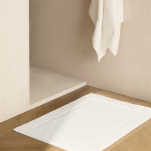 Soft cotton bath mat