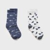 2 pack mixed socks