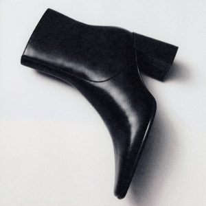 Ankle boots with block heel
