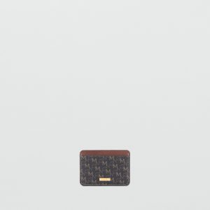 Card holder with printed logo