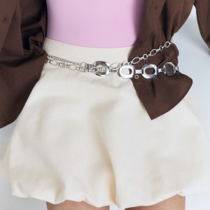 Mini balloon skirt