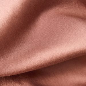 Washed cotton satin fitted sheet for 135 cm bed