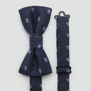 Printed bow tie