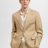 Amalfi 100% linen slim-fit suit blazer