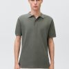 Cotton piqué polo shirt