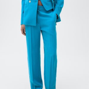 Straight suit trousers