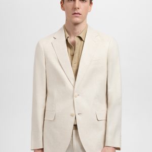 Amalfi 100% linen slim-fit suit blazer