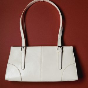 Shoulder bag with buckles