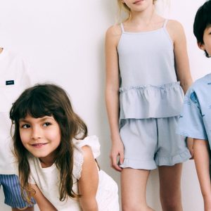 Floral cotton pyjamas