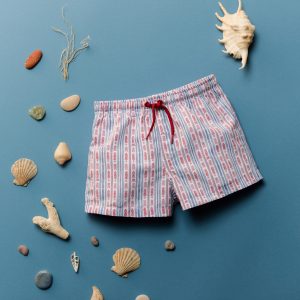 Printed swimming trunks