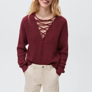 Culotte jeans with pockets