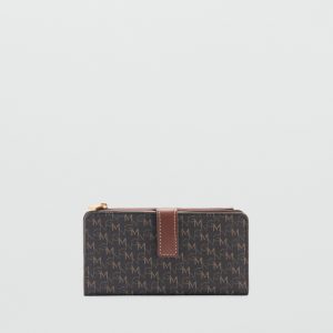 Wallet with printed logo