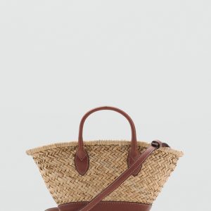 Small natural fiber basket