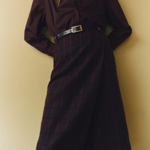 Oversize poplin shirt